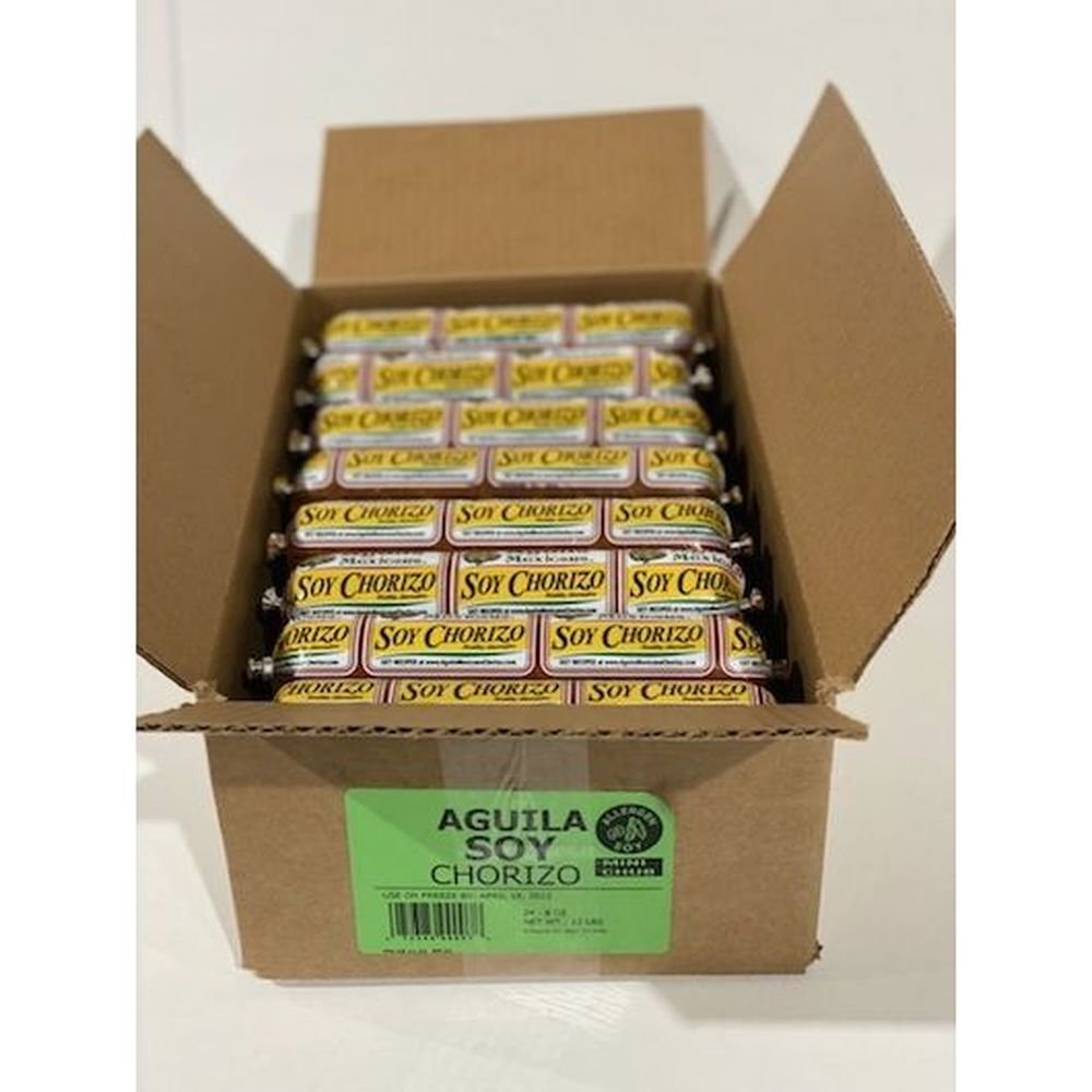 Aguila Mexicana Soy Chorizo, 8 Ounce -- 24 Per Case