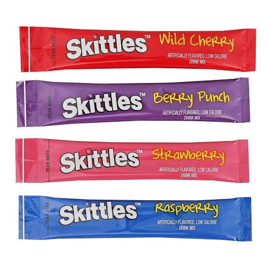 Skittles Wild Berry Singles To Go Variety Pack, 2.72 Gram -- 180 Per Case