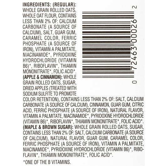 Mccann's Variety Pack Instant Irish Oatmeal, 12.7 Ounce -- 12 Per Case