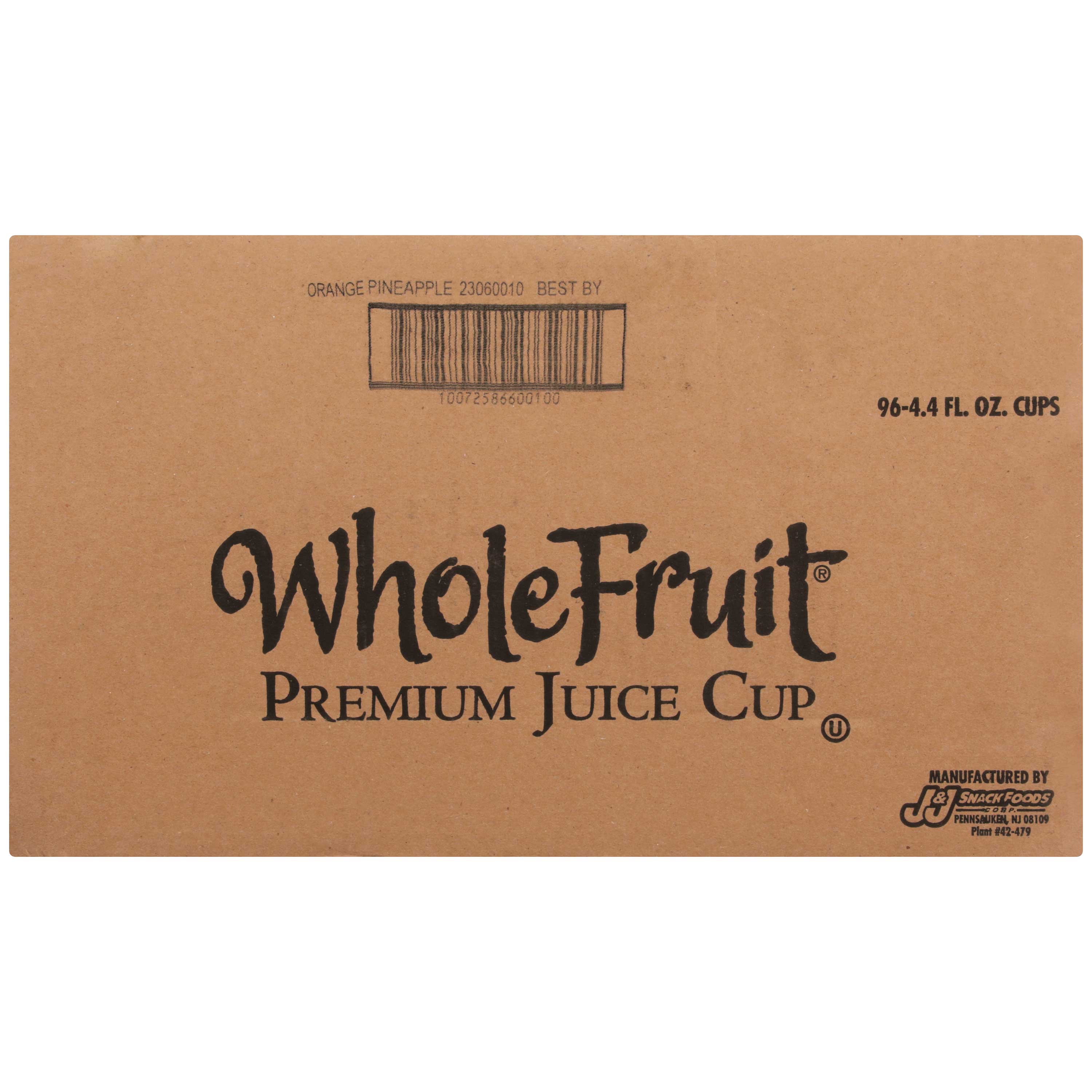 Whole fruit shop frozen juice cups