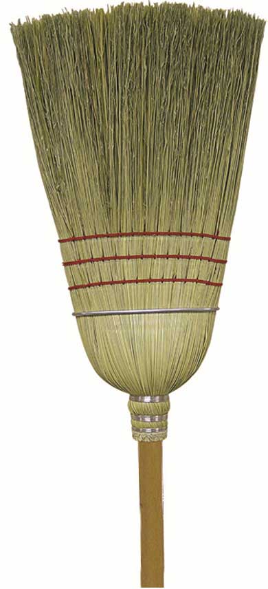 O-cedar Warehouse Corn Broom -- 6 Per Case