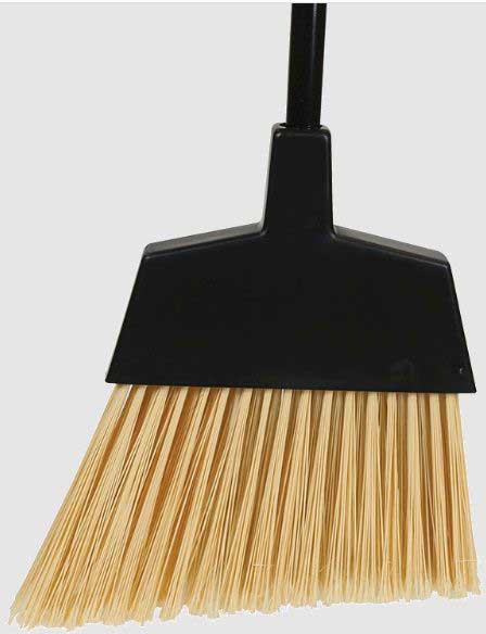 O-cedar Maxiclean Large Plastic Bristle Angle Broom -- 6 Per Case