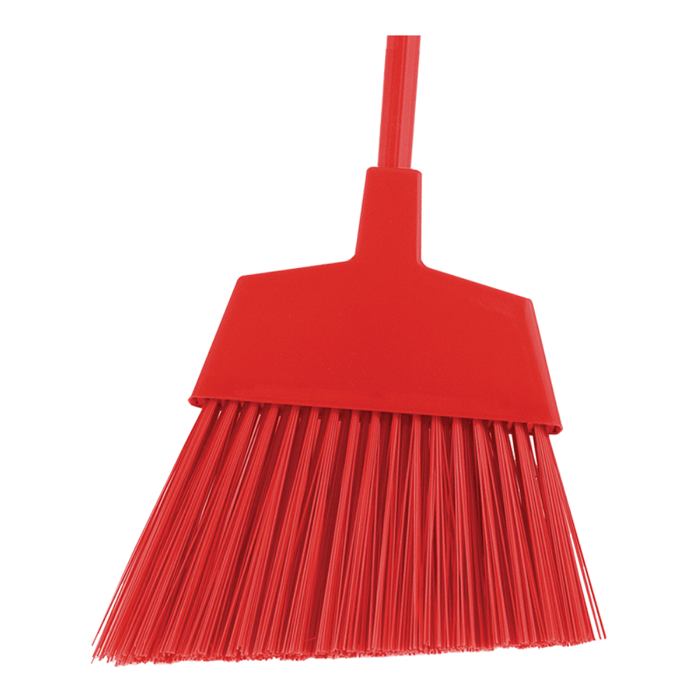 Maxiclean Red Large Angle Broom -- 6 Per Case