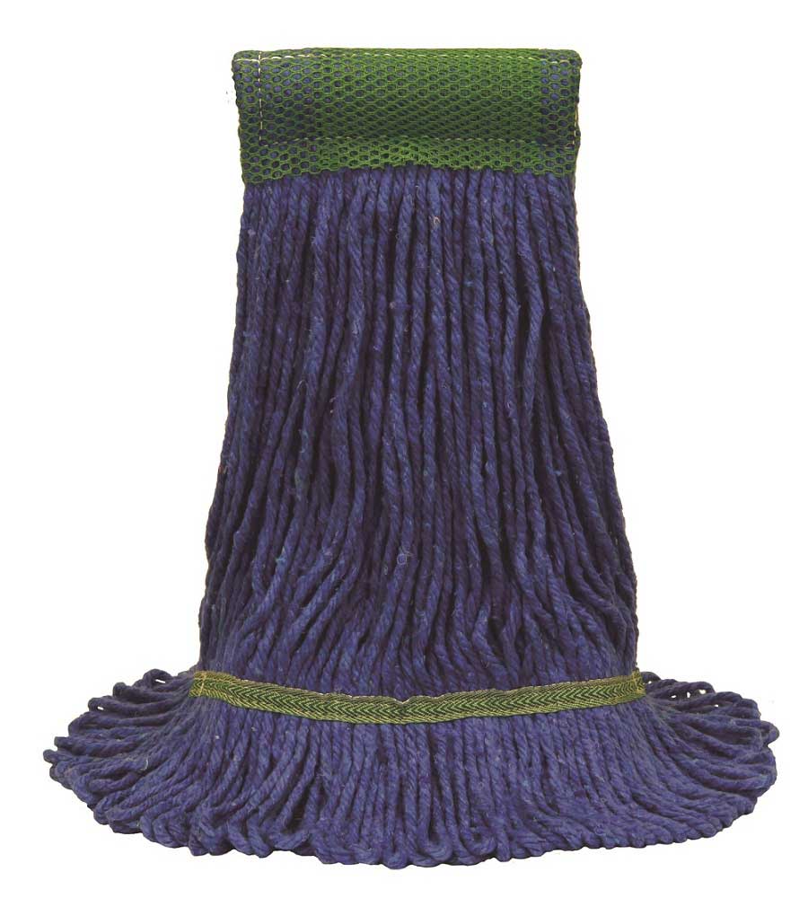 Maxiclean Blue Medium Loop End Mophead -- 12 Per Case