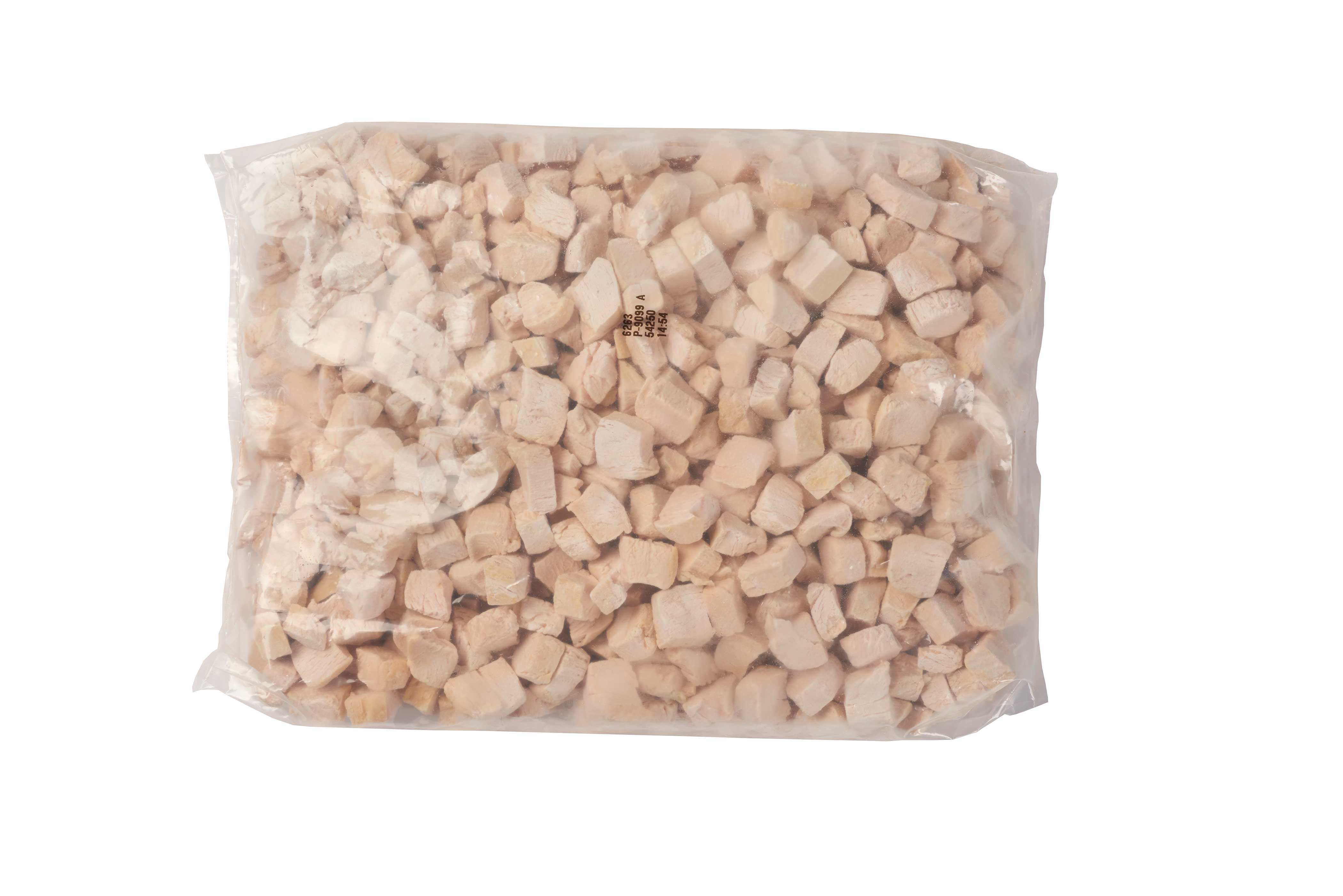 Harvestland Diced Fully Cooked Chicken Breast, 5 Pound -- 2 Per Case