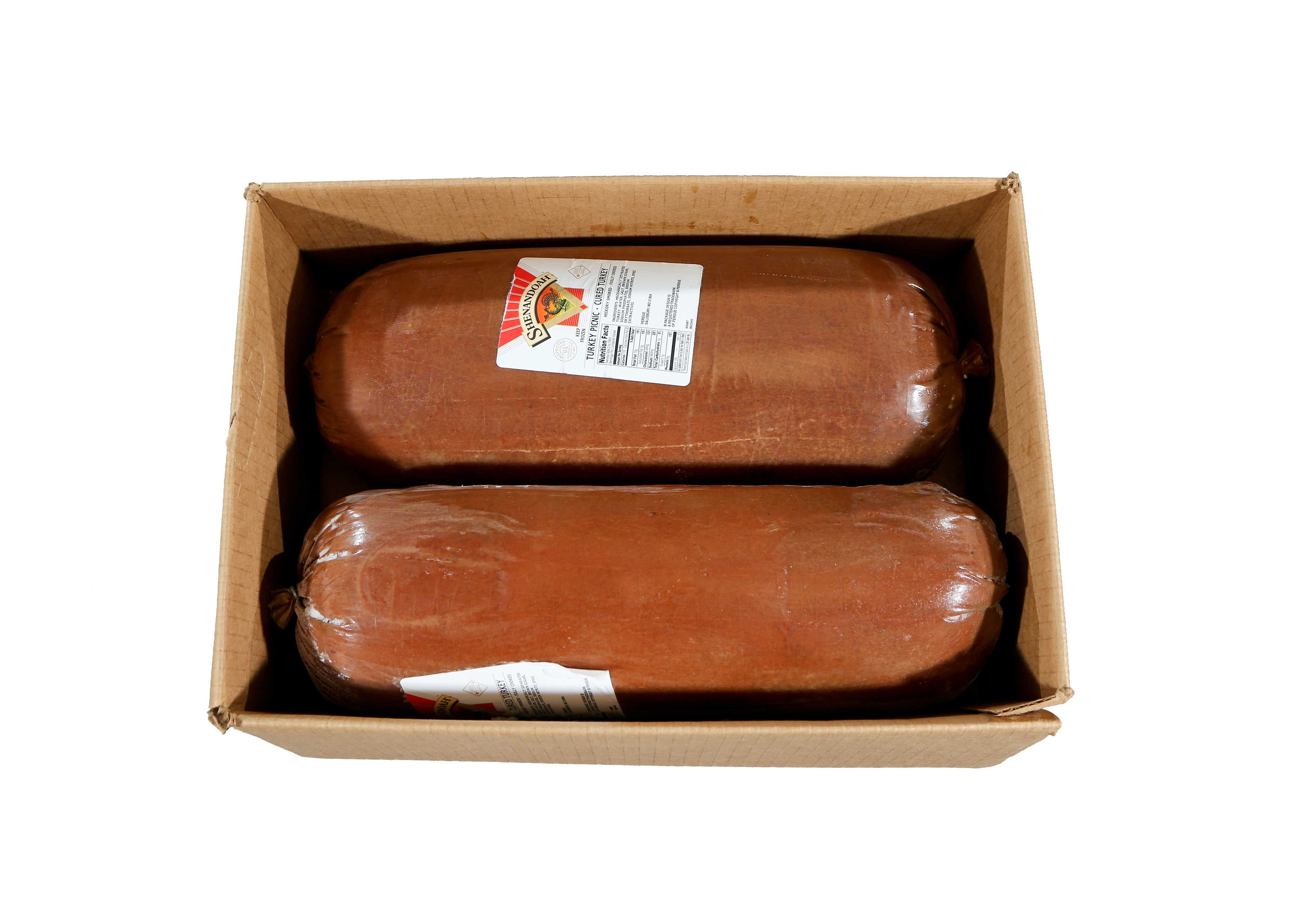 Shenandoah Cured Dark Turkey Picnic, 10 Pound -- 2 Per Case