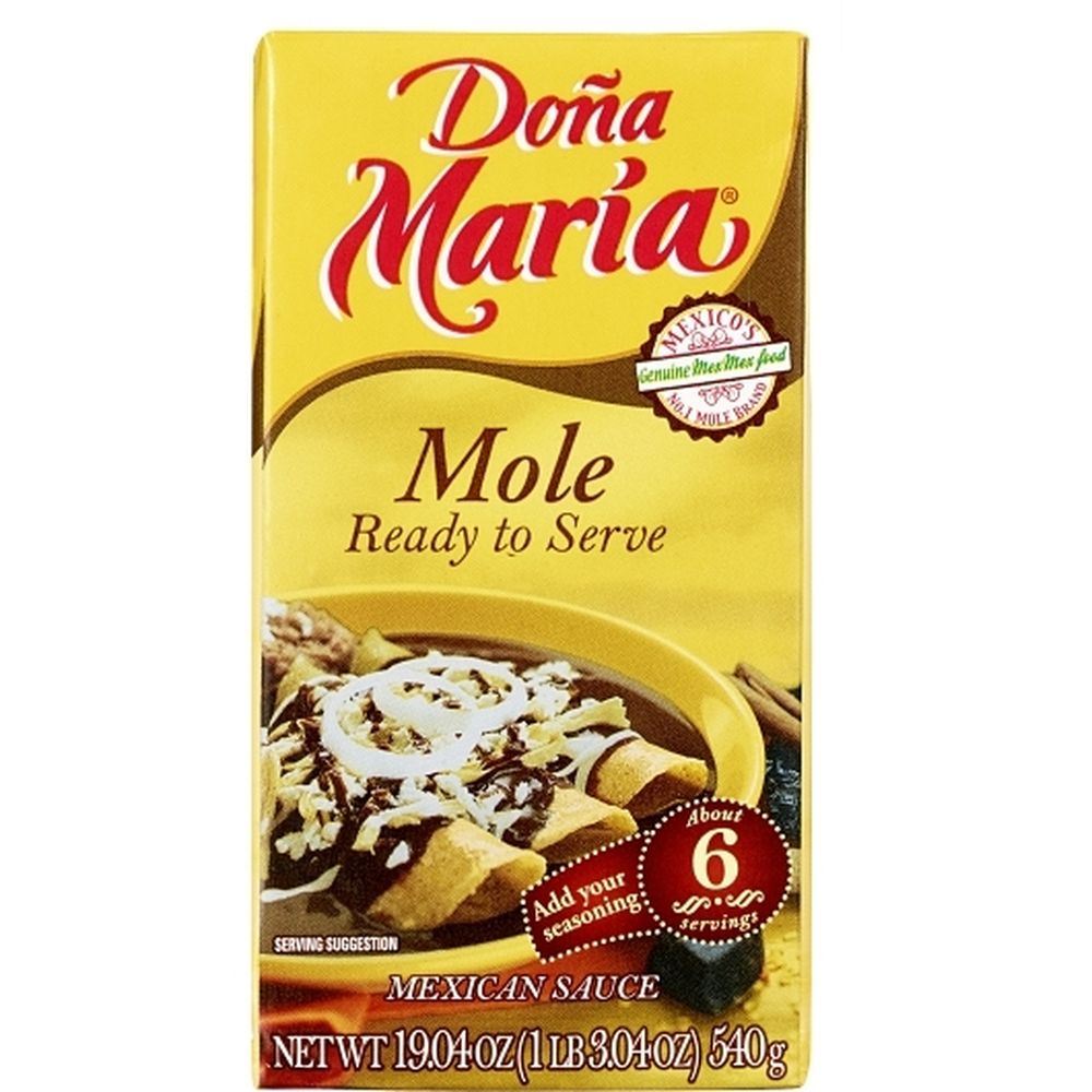 Dona Maria Ready To Serve Mole, 19 Ounce -- 18 Per Case