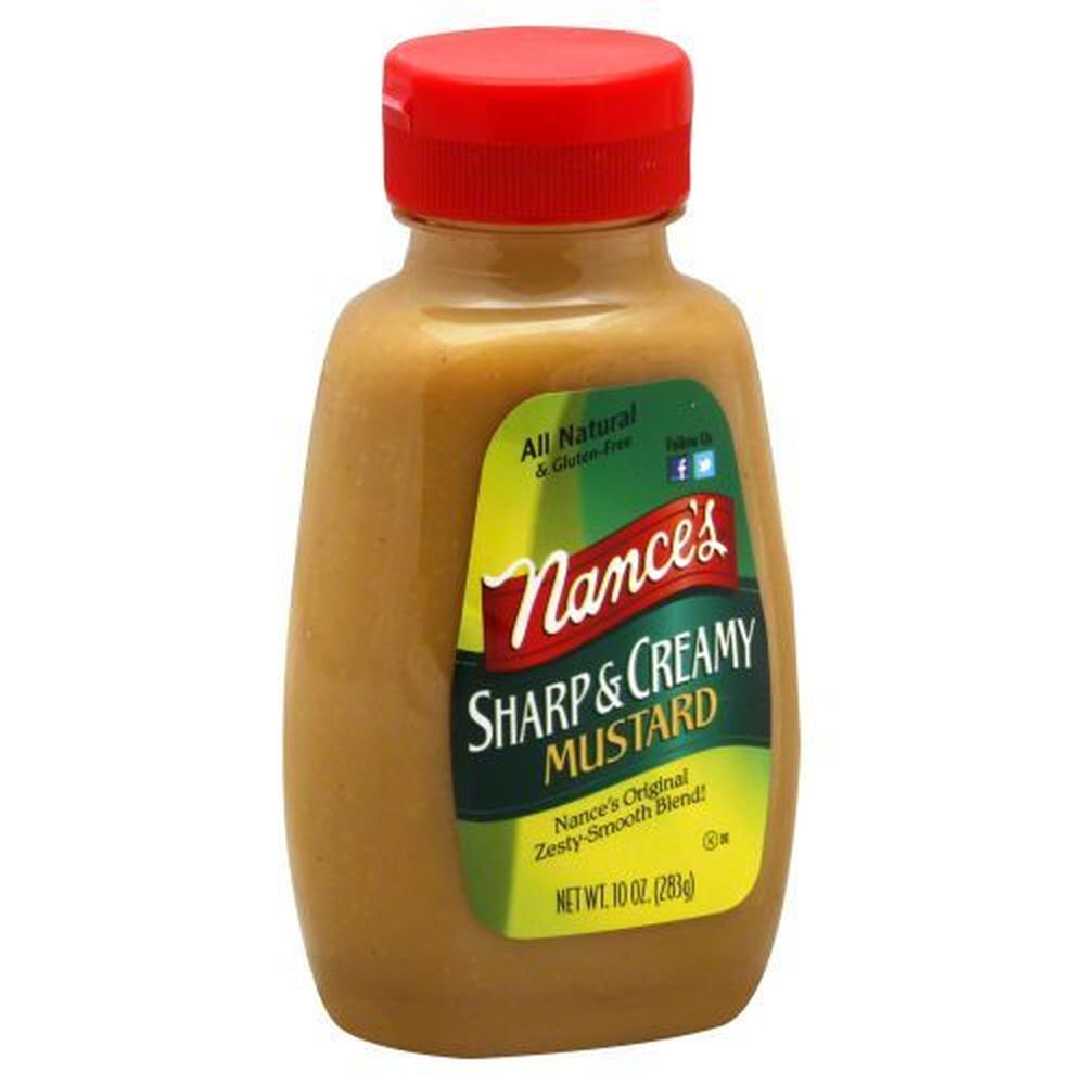 Nances Sharp And Creamy Mustard, 10 Ounce -- 6 Per Case