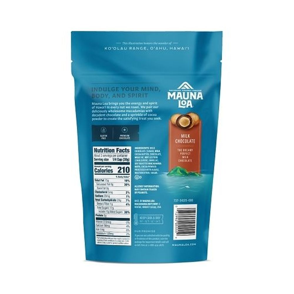 Mauna Loa Milk Chocolate Covered Macadamias, 4 Ounce -- 6 Per Case