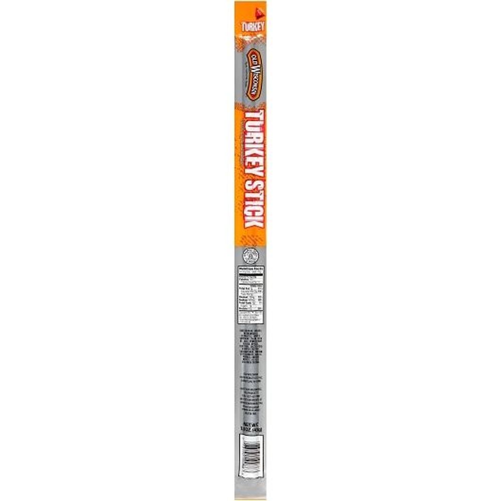 Old Wisconsin Turkey Snack Stick - Master, 1.5 Ounce -- 112 per case