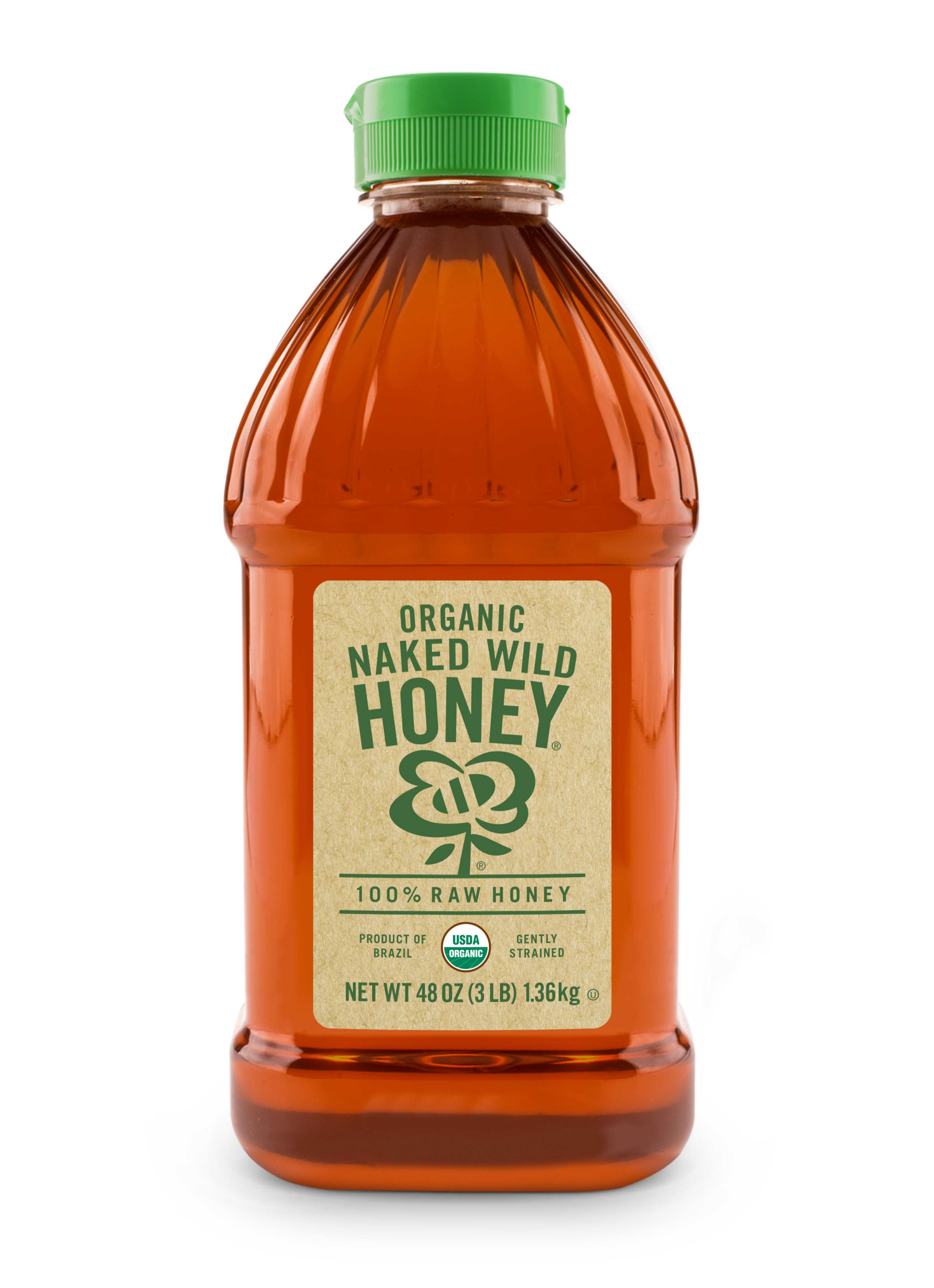 Naked Organic Raw Wild Honey, 48 Ounce -- 6 Per Case