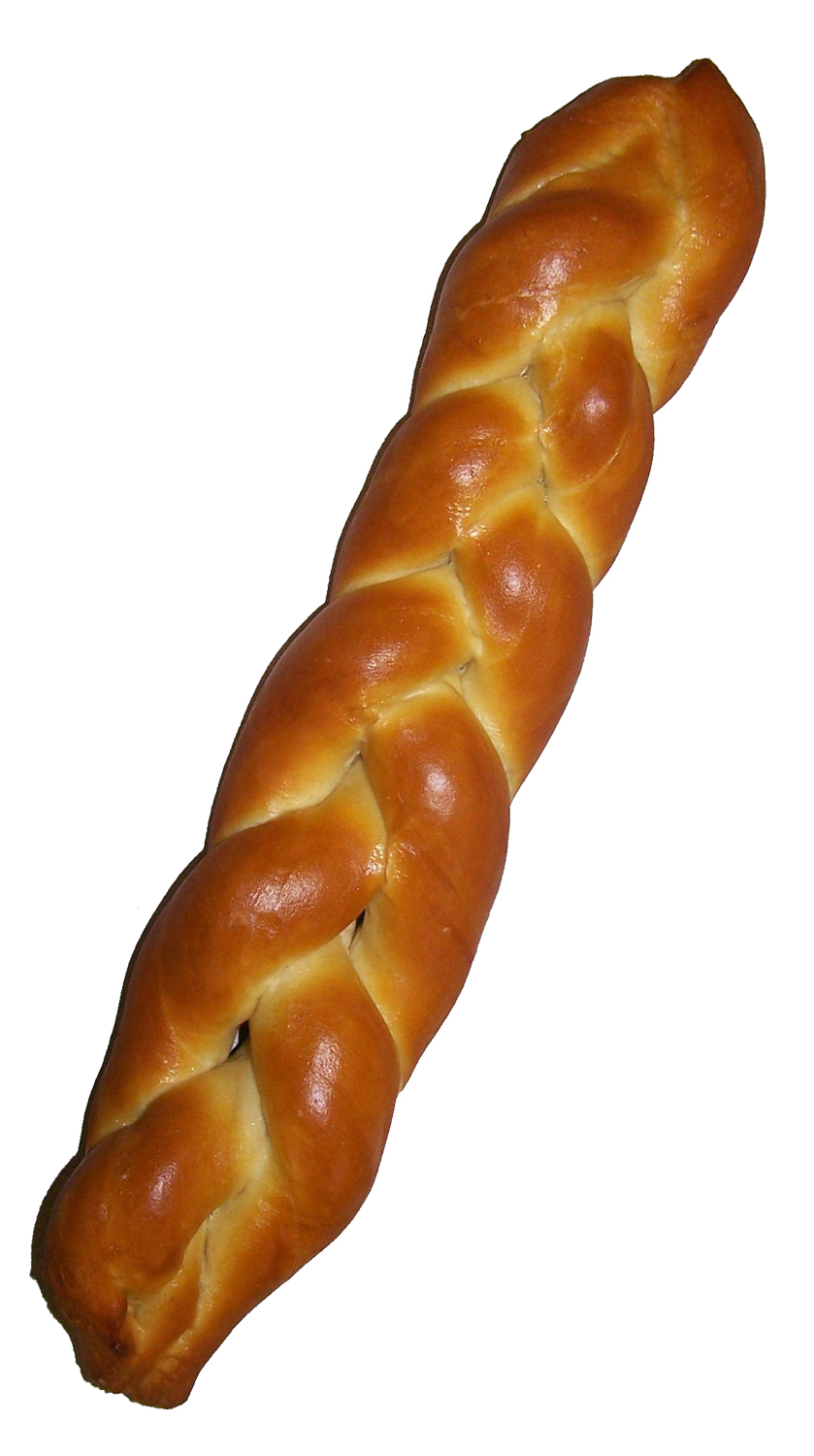 J and J Snack Braided Soft Pretzel, 7 Ounce -- 50 per case.