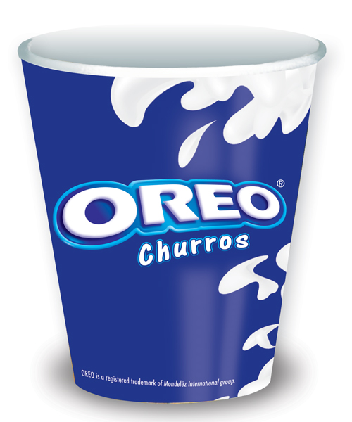 Oreo Cup and Lid Kit, 0.02 Ounce -- 100 per case.