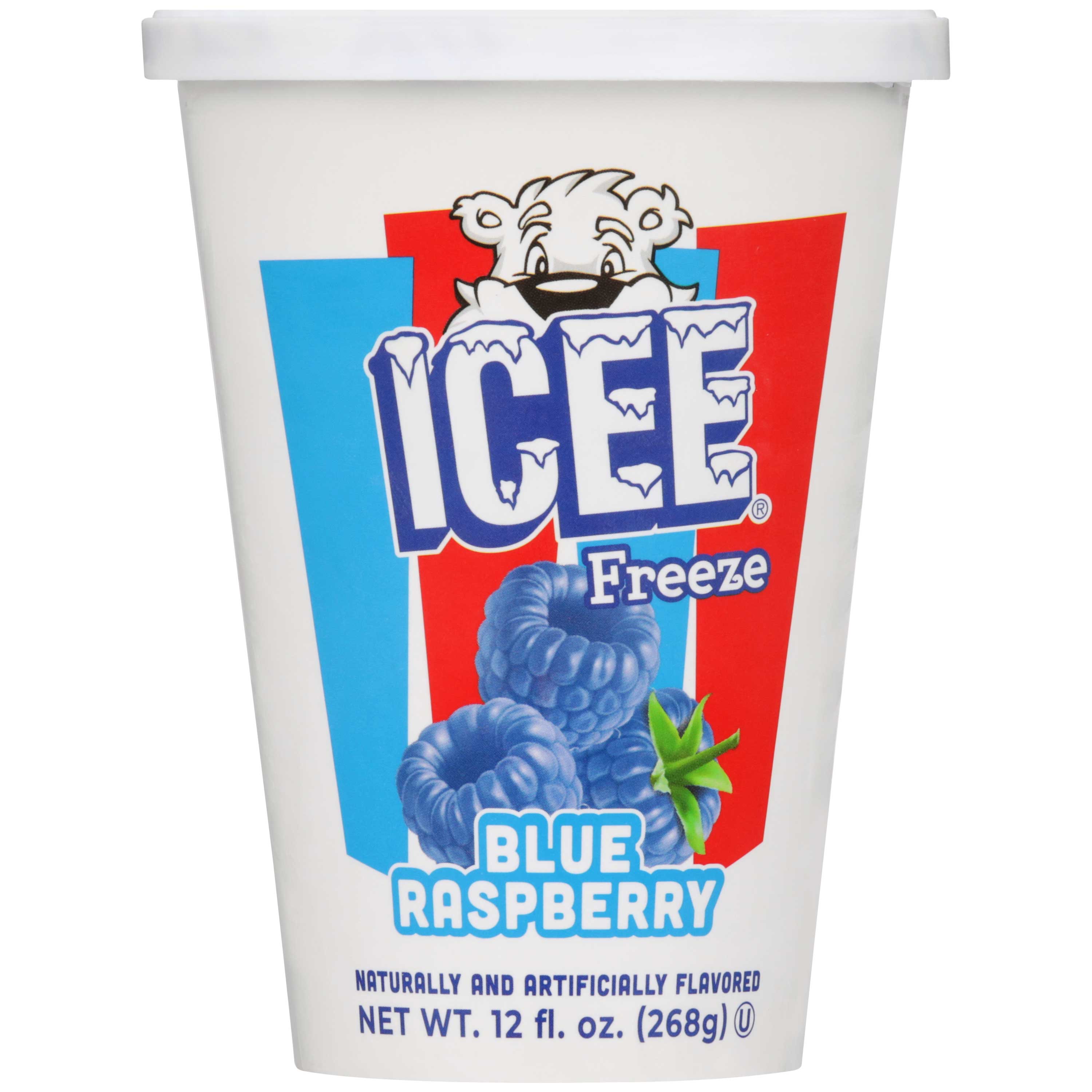 Icee Freeze Blue Raspberry, 12 Fluid Ounce -- 12 per case