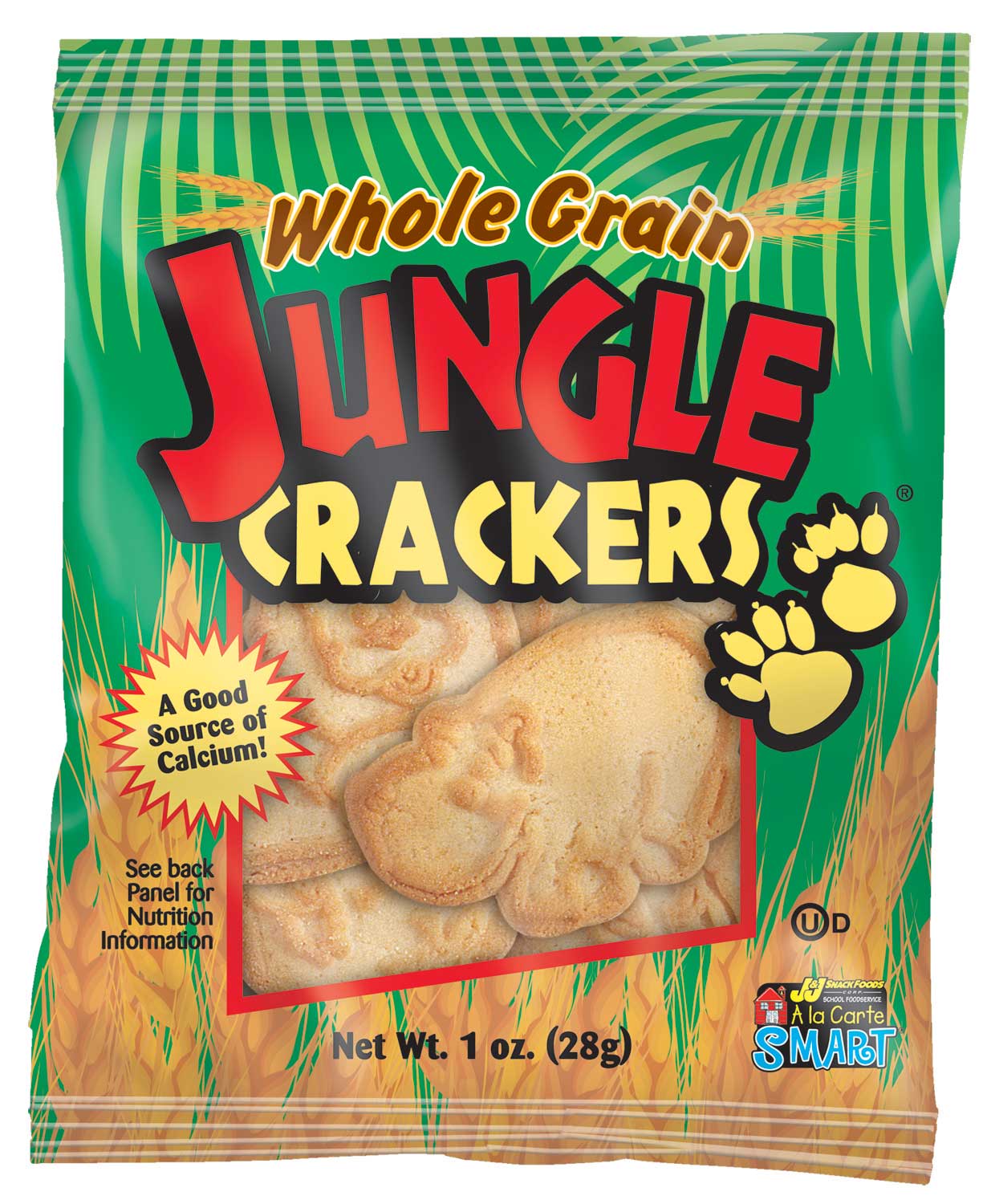 Readi Bake Whole Grain Jungle Crackers -- 200 per case.