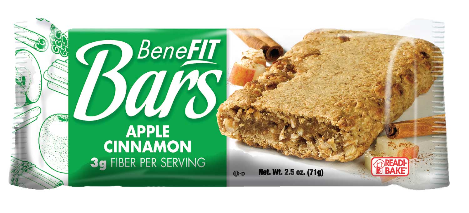 J&J Benefit Apple Cinnamon Bars Case FoodServiceDirect