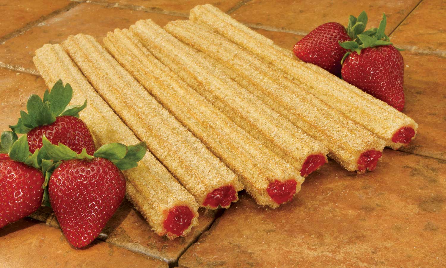 Hola Churros 51 Percent Whole Grain Apple Churros, 1.9 Ounce -- 100 Per Case