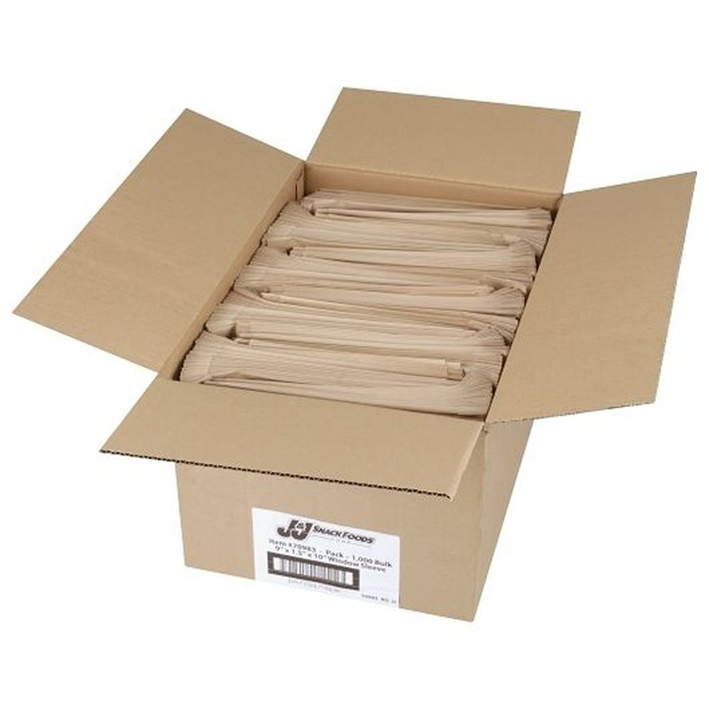 J&j Snack Foods Window Sleeve -- 1000 Per Case