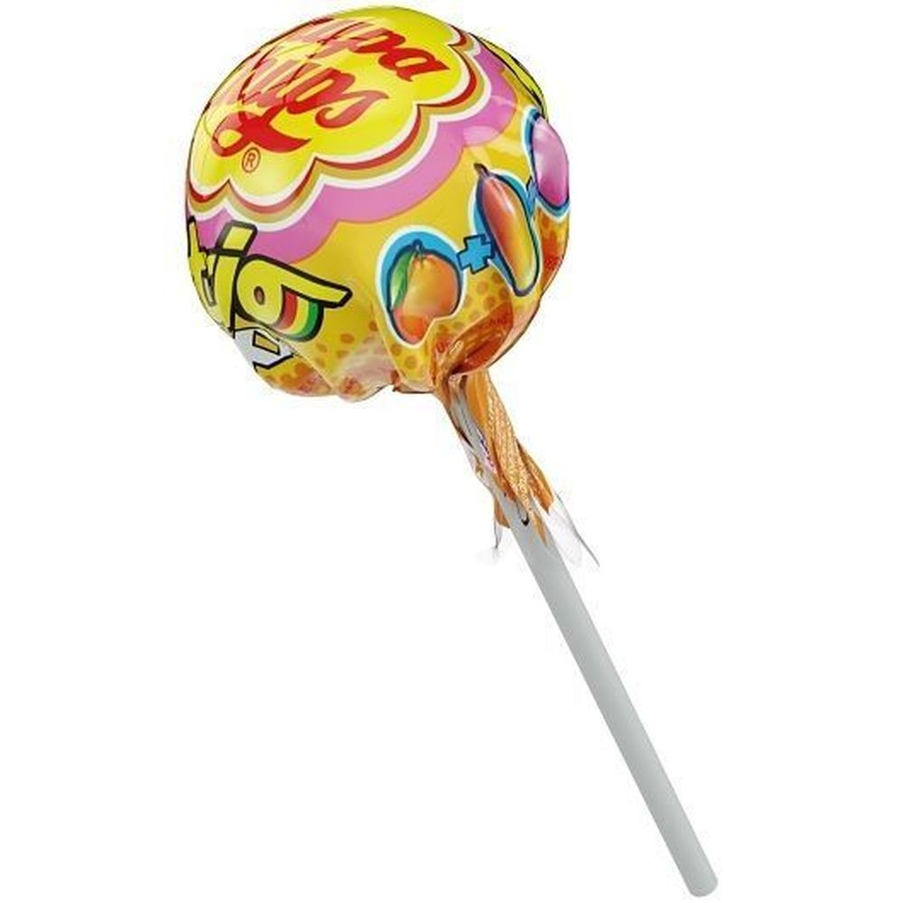 Chupa Chups 4 Fruity Flavors Xxl Trio 3-in-1 Lollipops - Display, 1.02  Ounce -- 384 per case