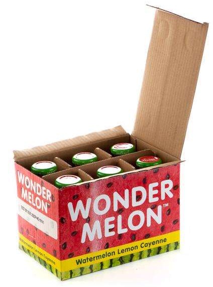Wondermelon Cayenne Lemon Watermelon Juice, 8.45 Ounce -- 6 Per Case