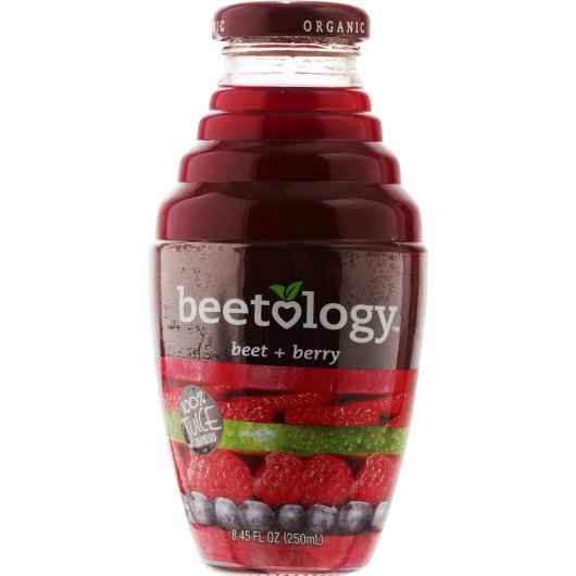 Beetology 100 Percent Organic Beet And Berry Juice, 8.45 Ounce -- 6 Per Case