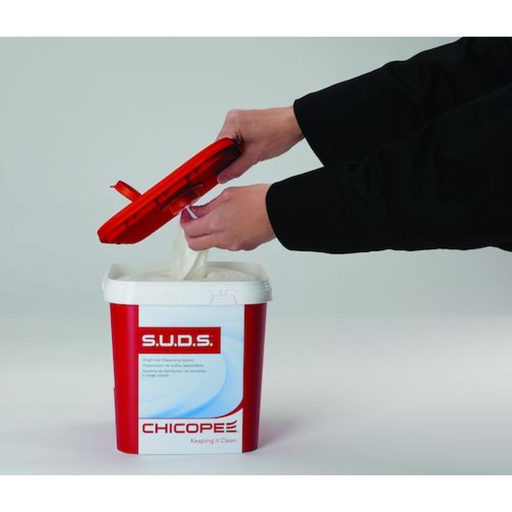 Chicopee Suds Pail And Lid -- 6 Per Case