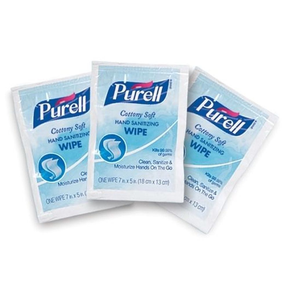 Purell Cottony Soft Hand Sanitizing Wipes -- 1000 Per Case