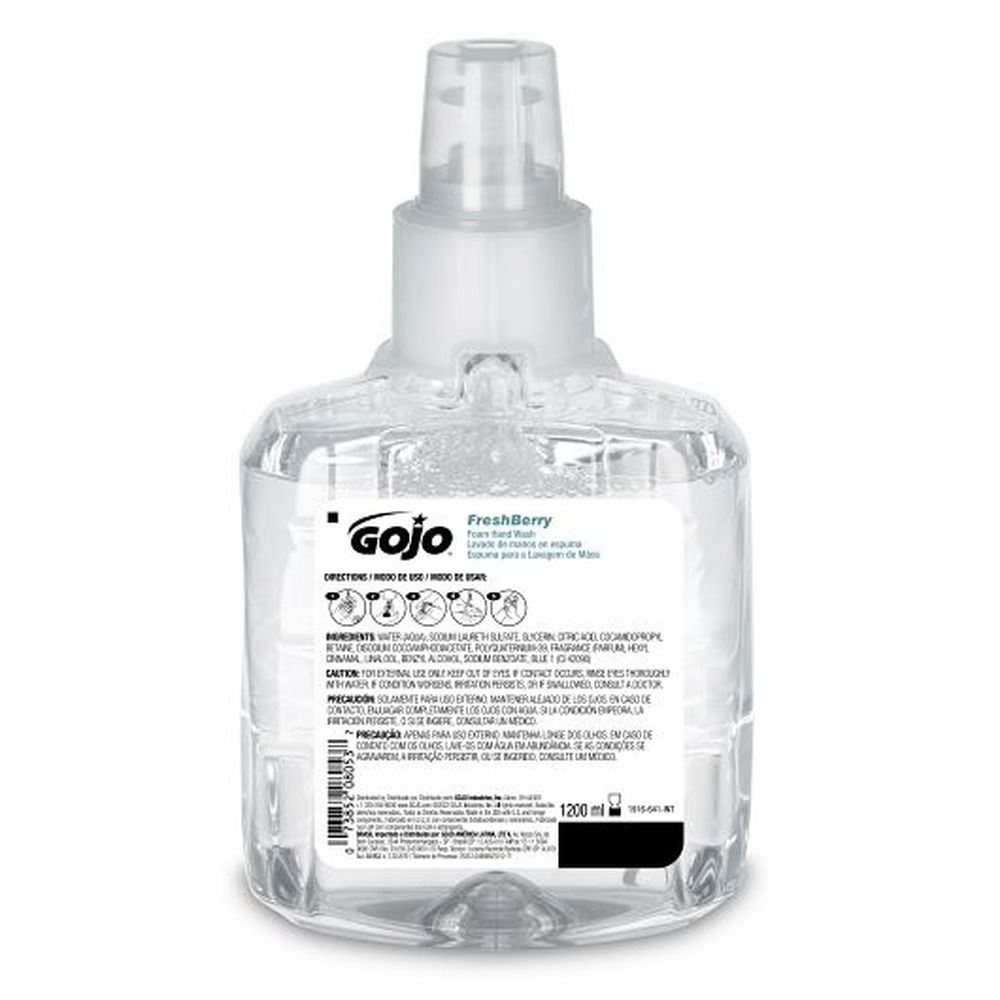 Gojo Ltx 2 Pomeberry Foam Handwash, 1200 Milliliter - 2 per case