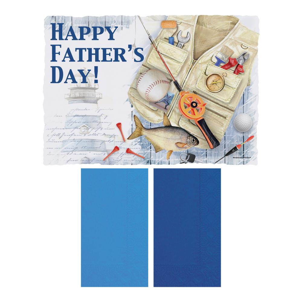 Hoffmaster Fathers Day Combo Pack Kit -- 500 Per Case