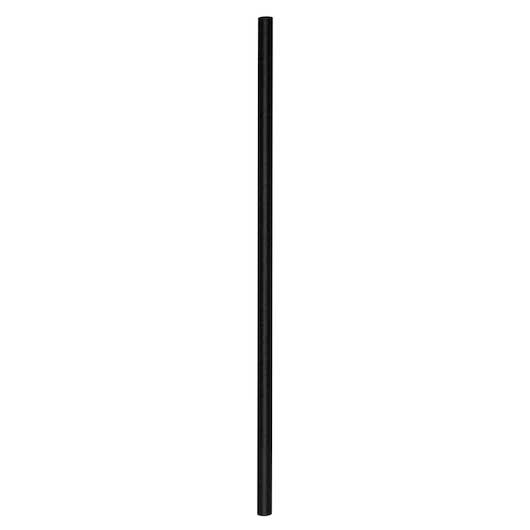 Aardvark Black Jumbo Solid Paper Straw, 7.75 Inch, 600 Count -- 8 Per Case