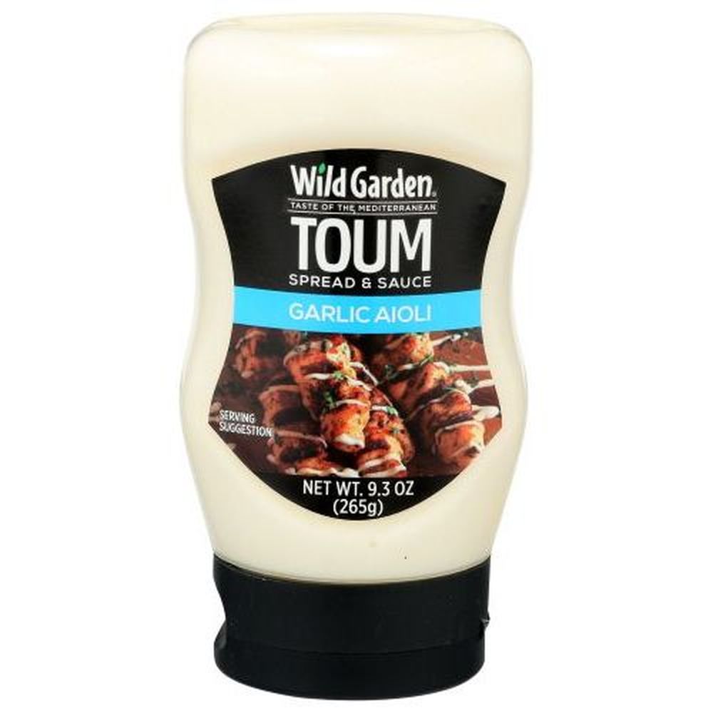 Wild Garden Garlic Aioli Toum Sauce, 9.3 Ounce -- 6 Per Case