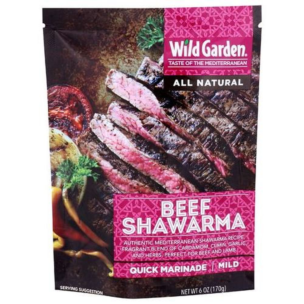 Wild Garden Beef Shawarma Marinade, 6 Ounce -- 6 Per Case