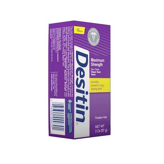 Desitin Maximum Strength Diaper Rash Paste, 2 Ounce -- 36 Per Case