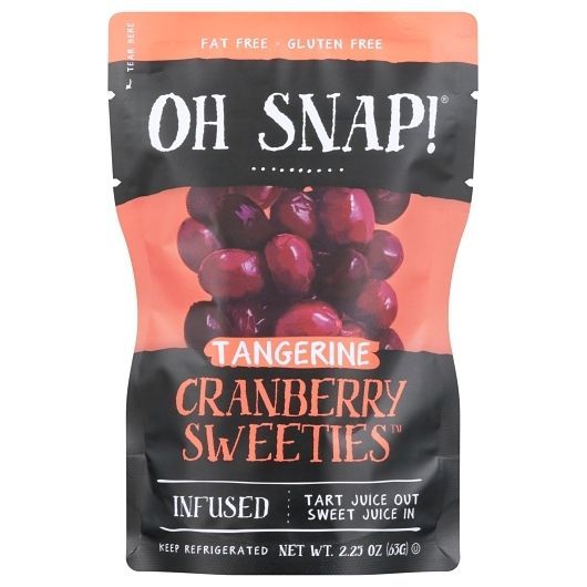 Oh Snap Tangerine Cranberry Sweeties, 2.25 Ounce -- 12 Per Case