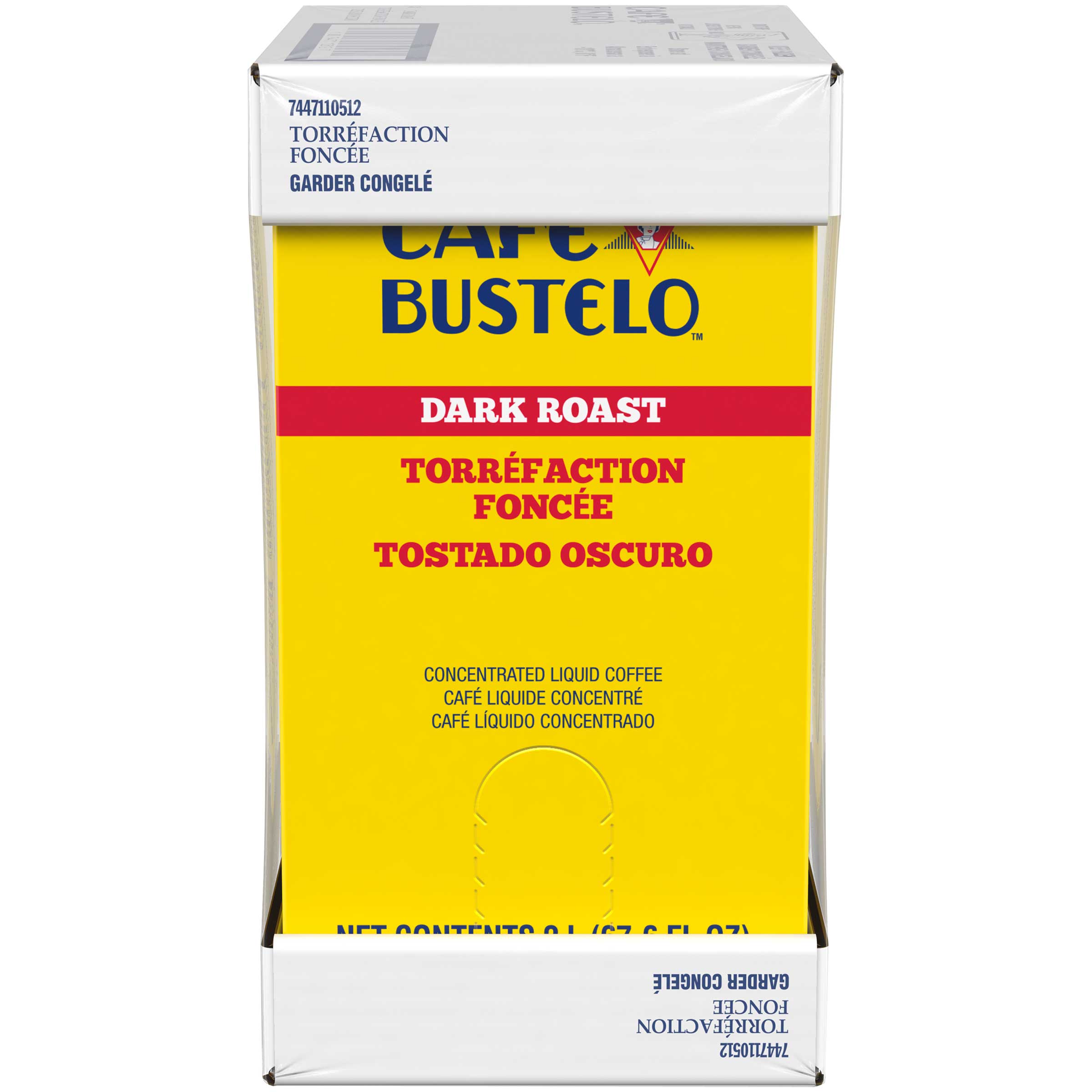 Cafe Bustelo Dark Roast Concentrated Liquid Coffee, 2 Liter -- 2 Per Case