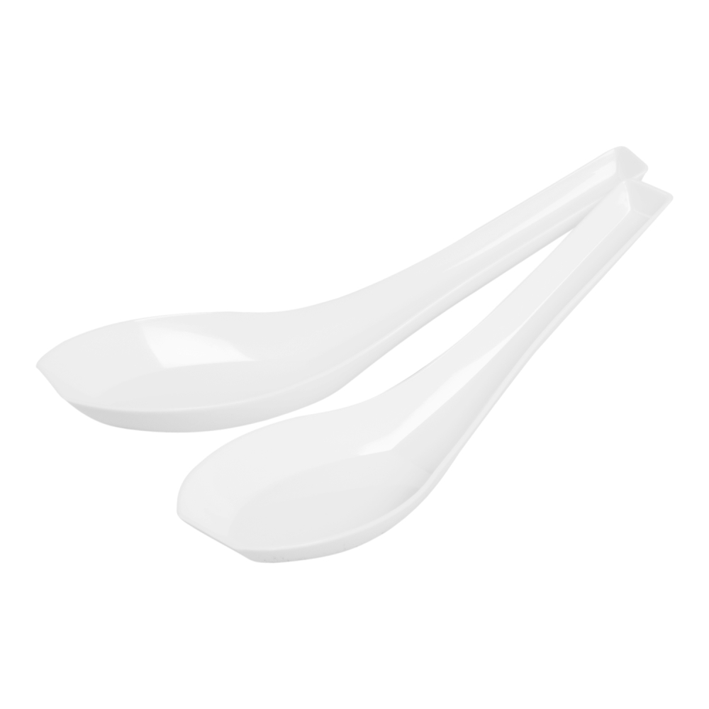 Wna Petites Polystyrene White Cutlery Asian Spoon, 5 Inch -- 200 Per Case