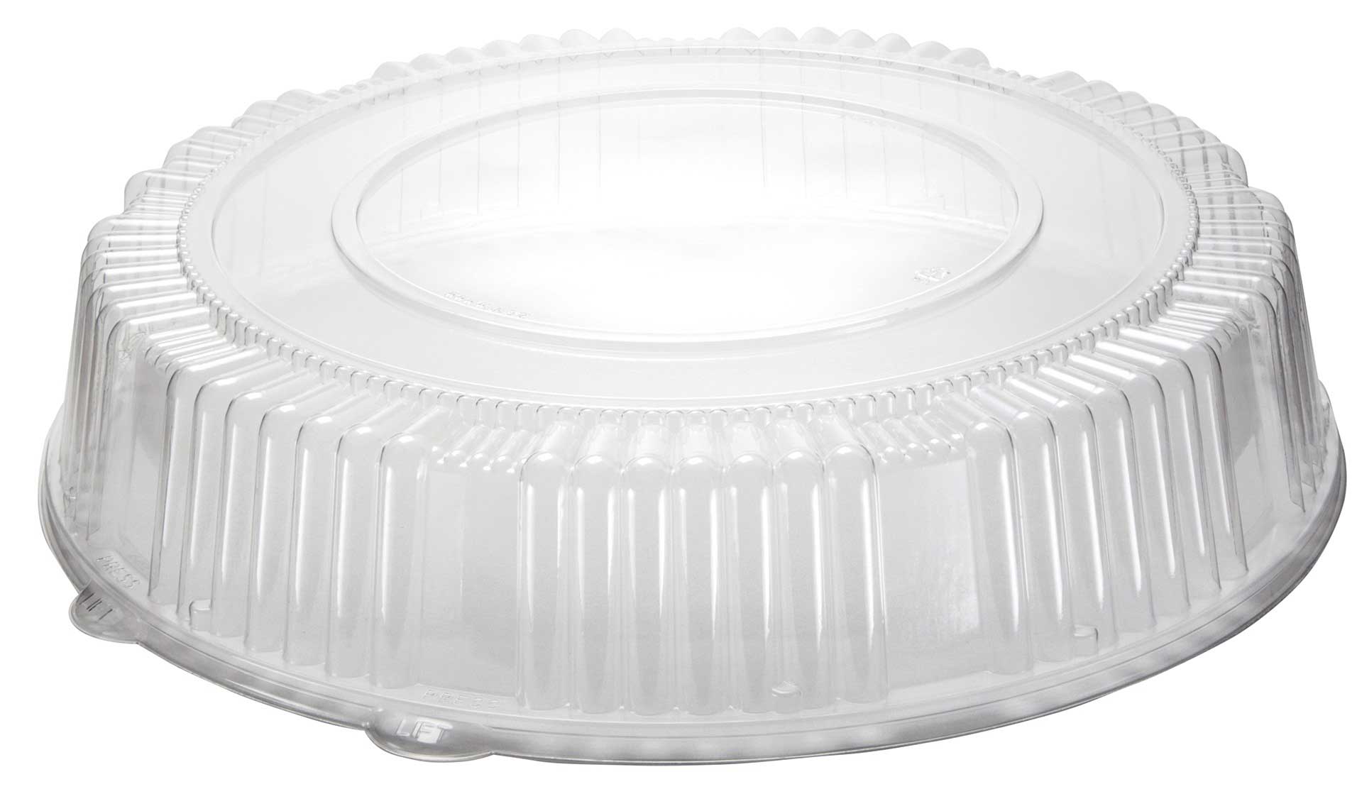 Wna Caterline Round Standard Height Pet Dome Lid Only -- 25 Per Case