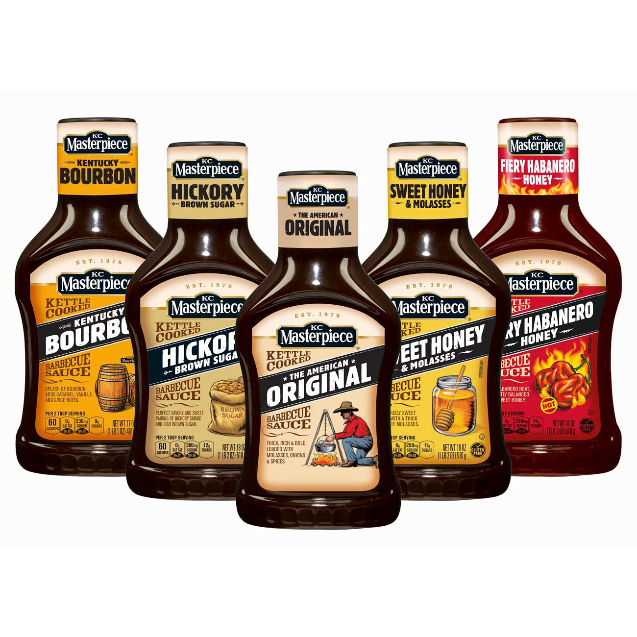 KC Masterpiece Original Barbecue Sauce Case FoodServiceDirect