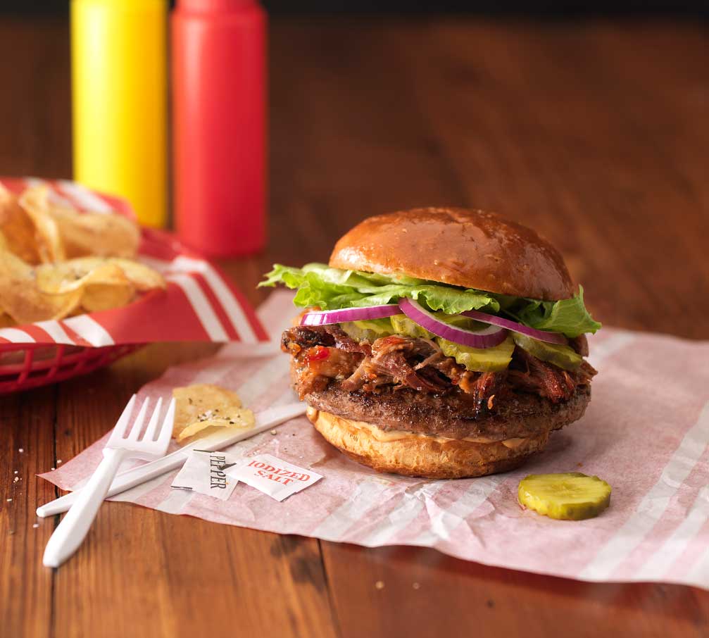 Tnt Wide Seasoned Beef Patty, 4 Ounce -- 80 Per Case