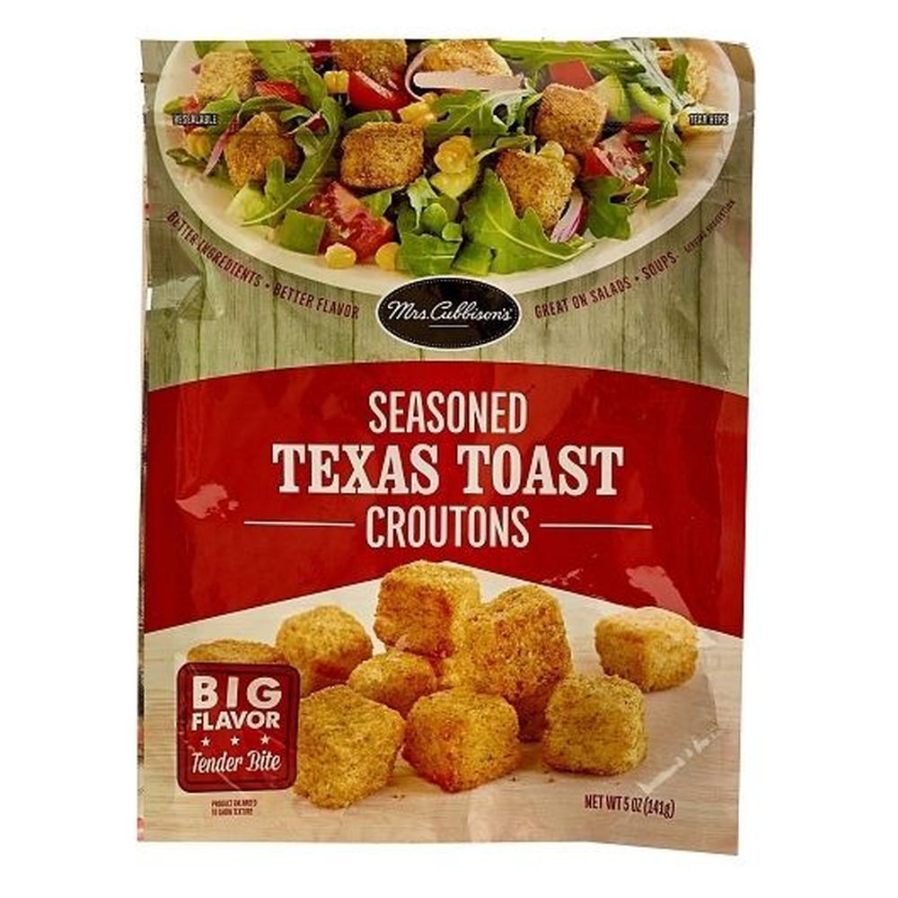 Mrs. Cubbisons Assorted Texas Toast Seasoned Crouton Mrs. Cubbisons Assorted Texas Toast Seasoned Crouton