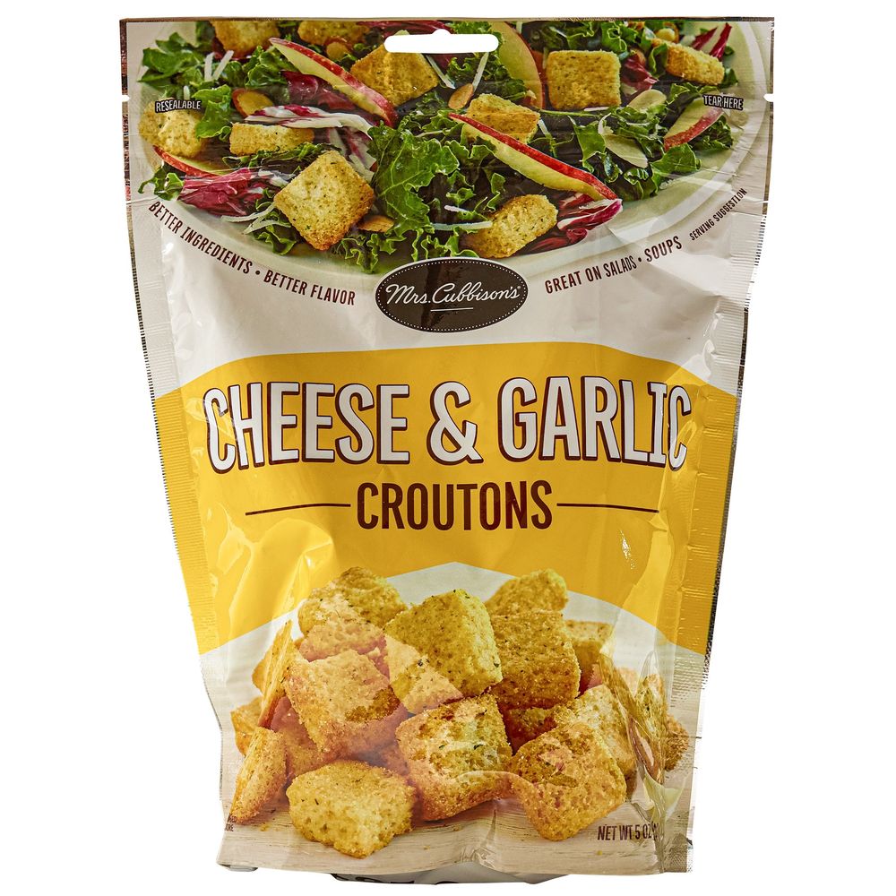 Mrs. Cubbison's Homestyle Cheese Garlic Crouton, 5 Ounce -- 9 Per Case