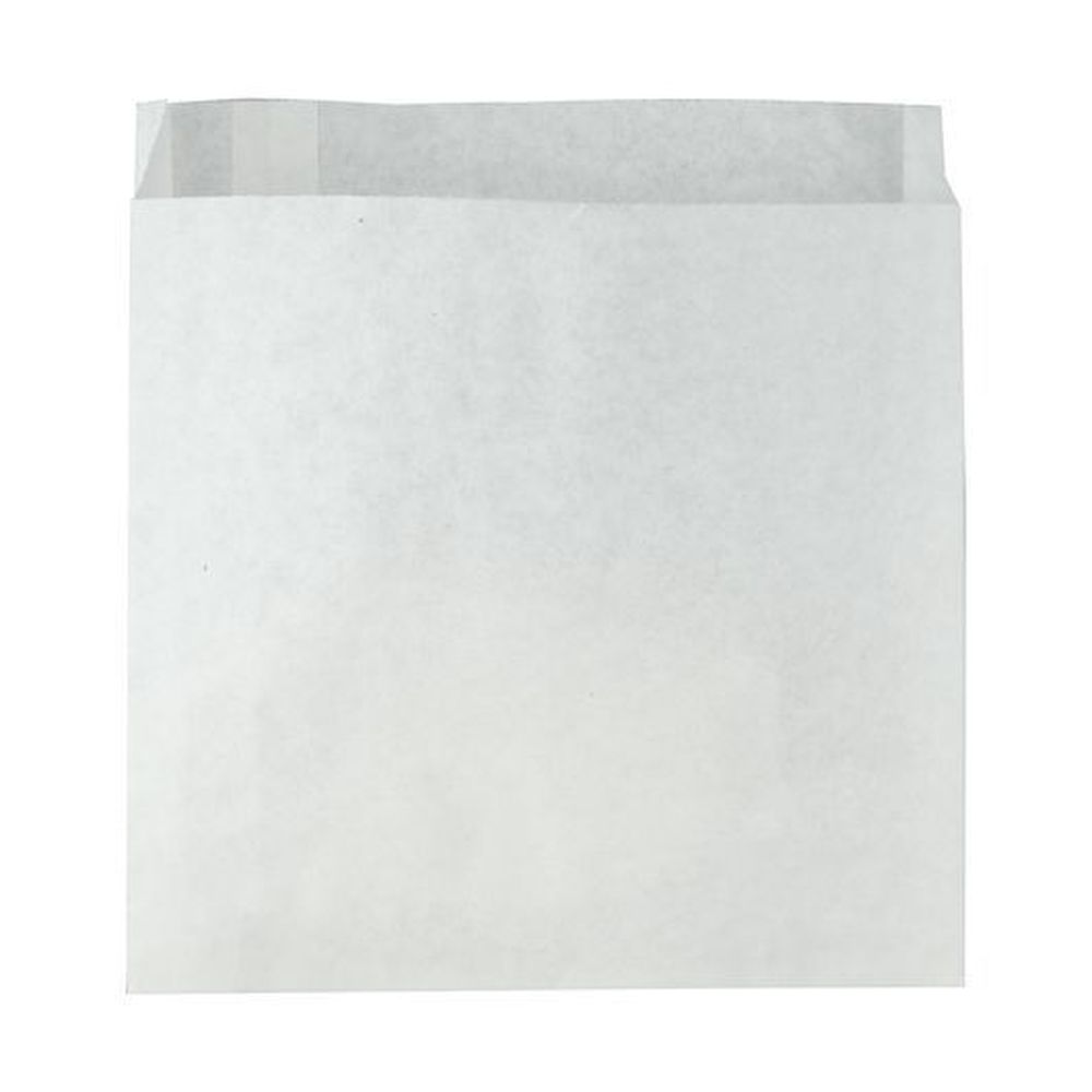 Durable Packaging 6 X 0.75 X 6.5 Inch White Sandwich Bag, 1000 Count