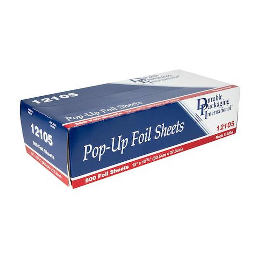Durable Packaging Foil Sheet, 12 X 10 3/4 Inch, 500 Count -- 6 Per Case