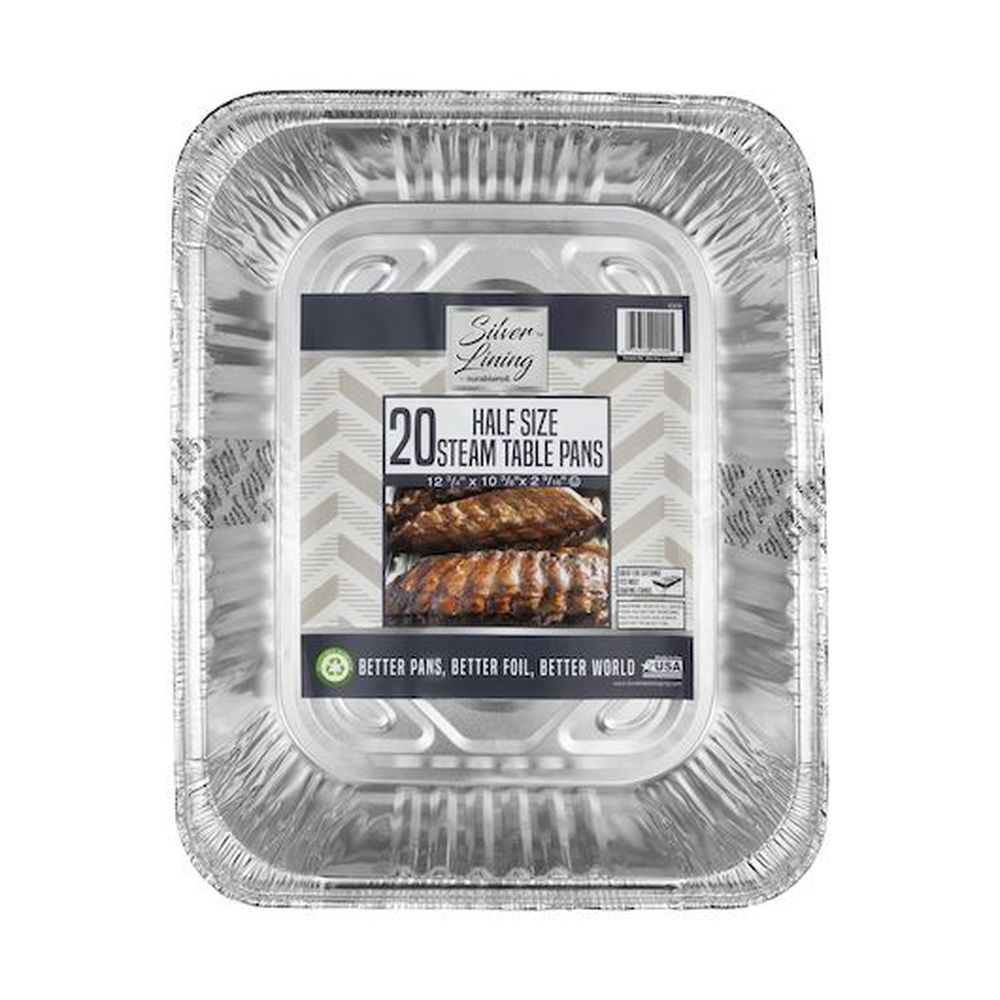 Durable Packaging Half Size Deep Steam Table Pan, 20 count - 5 per case