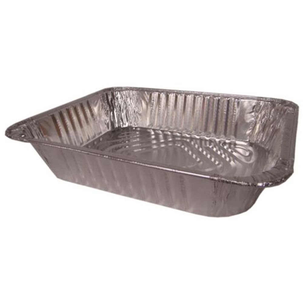 Durable Packaging Aluminum Half Size Deep Steam Table Pan, 100 count