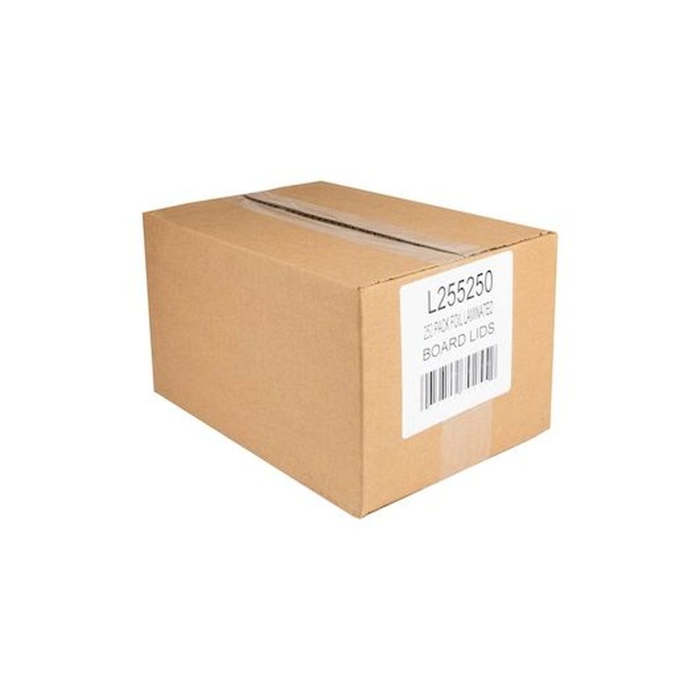 Durable Packaging Board Lid for 5 Pound Oblong Aluminum Pan, 250 count