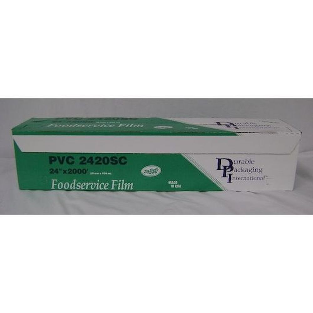 Durable Packaging Safety Cutterbox Film Roll, 24 inch x 2000 feet
