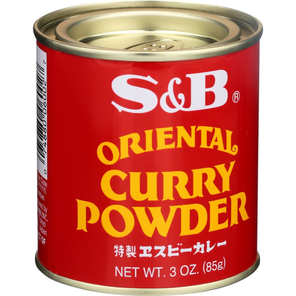 S And B Oriental Curry Powder, 3 Ounce -- 6 Per Case