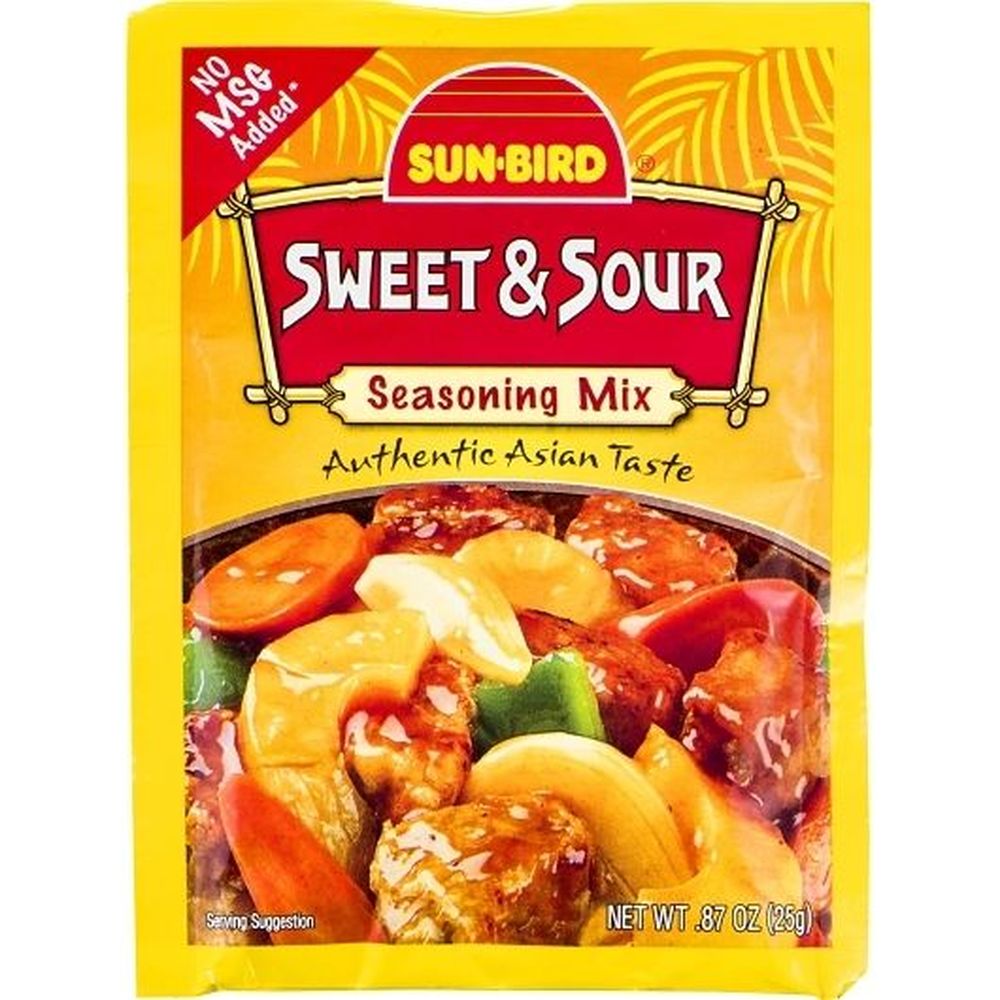 Sun-bird Sweet And Sour Seasoning Mix, 0.875 Ounce -- 24 Per Case