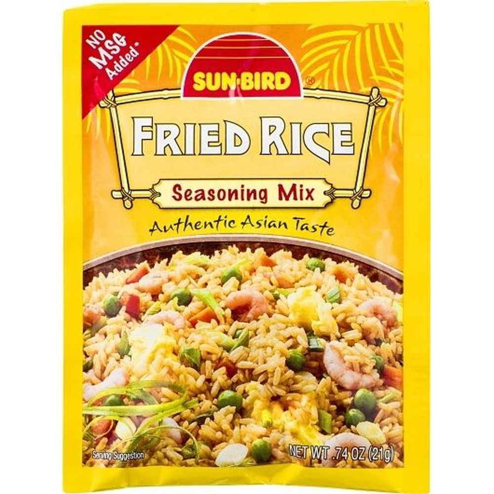 Sun-bird Fried Rice Seasoning Mix, 0.74 Ounce -- 24 Per Case